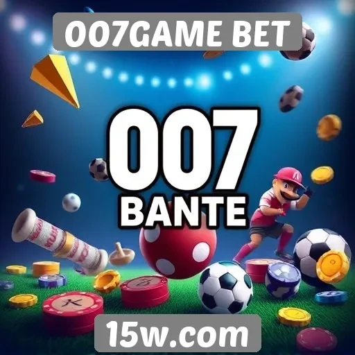 Opcões de jogos disponíveis na 007GAME BET